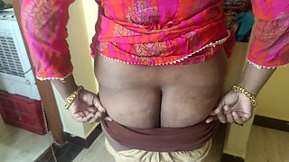 Housewife Showing Cute Breast for Her Step Stepbrother