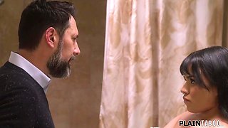 Got rid of my perv butler by fucking him