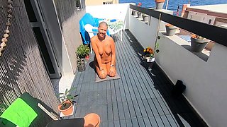 Sucking Cock Outdoors with a Cumshot Finish