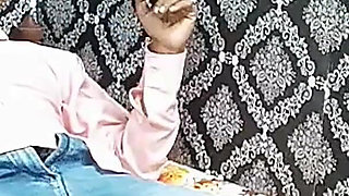 Neighbor's Stepsister Came to Have Sex with Her Stepbrother and Fucked Him with a New Man and Made Him Cum in My Mouth