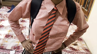 Indian Cute Desi School Girl Condom Sex Video, Indian School Sex Condom Video In Doggy Style