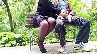 I Let My Stepmom Do It in the Park