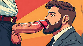 Business Casual Cock Worship