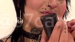 Hot Girl Dripping Candle to Fuck