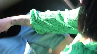 Jordan Perry Squirt Pee and Desperation Pee in My Car