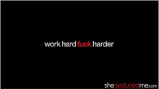 Work Hard Fuck Harder With Carmen Valentina And Sabina Rouge