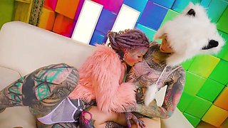 GGBB Anal DAP and DP Foursome with Double Blowjob and Ass to Mouth