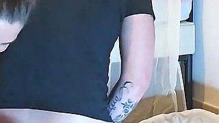 Very Hot French Couple with a Huge Dildo