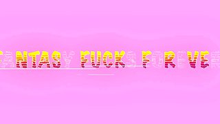 Babe in leather gets fucked by dominatrix