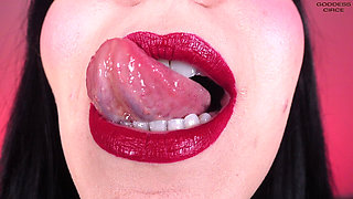 I Am Your Passion - Cigar and Red Lipstick