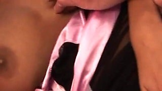 Lusty Lingerie Scene-1_busty Ebony Brunette in Lingerie Romana Ryder Convinces Her Teacher to Fuck in Class