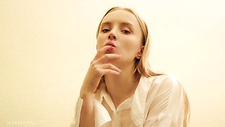 Best softcore clip with tender Polly Yangs from Ultra Films