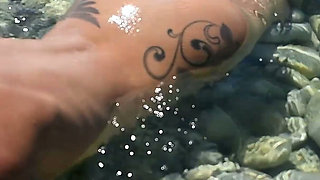 My Sexy Beauty Is Sunbathing on a Nudist Beach