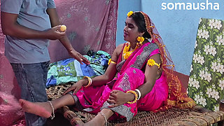 Sona Bhabhi ke sasural ja ke uski jijaji ne first night manaya,sali jamai chudai with Hindi audio