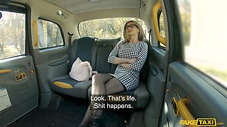 Blonde Taxi Passion with Laura Crystal in Stepmom Heat