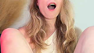 Alice Klay Giving an Amazing Footjob, Feet Covered in Cum