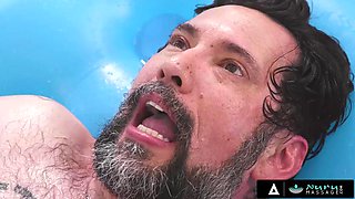 NURU MASSAGE - Sexy Assistant Makes Up For A Booking Mistake By Giving Her Boss A Naughty Massage