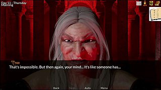 Animated mature porn with a magical twist and light-haired characters