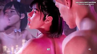 Innocent 18yo Asian Teen Julia Gets Fucked and Creampied - 3D Animated Porn Game FreshWomen Japan DLC