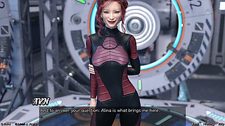 Stranded in Space - Asian MILF Scientist Showcases Her Project