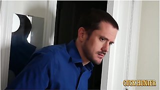 Dad Thick Stud Srequently Scores A Teen Apal In Front Of Himself