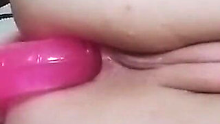 18 Year Old College Student Develops Her Tight Anal Hole