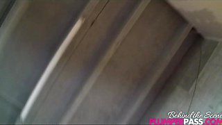 Voluptuous Brunette Shines in Wild Interracial Passion Play