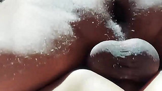 French Screaming and Cumming MILF Gets Fucked Hard in Her Tight Ass and Cummed on Her Shaved Clitoris!