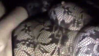 Chubby wife at Houston glory hole