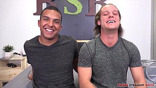 He Grabs His Feet While He Gets Plowed