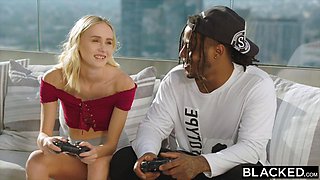 BLACKED BBC-hungry Blonde Tracks Down Her Celebrity Crush - Alicia Williams