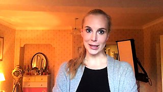 Fiery mature amateur busty blonde solo pussy toying