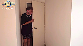 My Stepsister Finds Me Smelling Her Pantyhose!