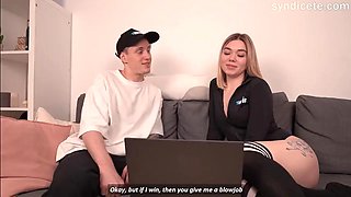 Won a oral pleasure in a dispute with her - super hot hardcore porn!