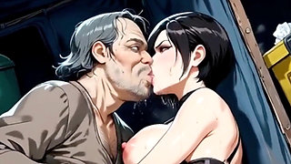 Valentina Babe Is a Slut Who Cheats on Her Impotent Husband with Beggars and Aliens, Animation Hentai Waifu