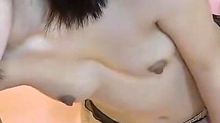 Stunning Beauty Face Soaked in Thick Facecum After an Intense Finish Session