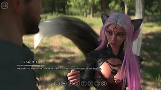 The Seven Realms 65 - Atlas Fucks Kagome From Behind After Handjob