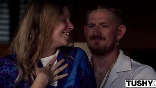 Reverse cowgirl dirt with passionate Martin Spell and Margo Von Tesse from Tushy