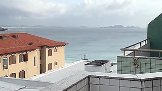 Stranger on the Terrace Cum Swallow