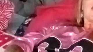Pink Wet Look with Fisting Toy