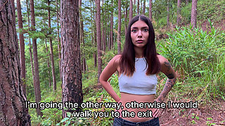 Real Sex in a Public Forest with a Stranger.