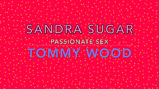 Passionate Sex in a Romantic Bed - Hairy Pussy