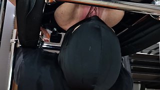 Cheating lady is going to degraded her slave-hubby once again