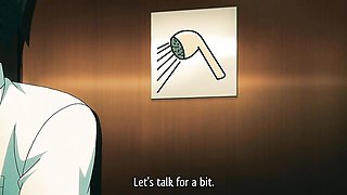 Girl's big tits scene