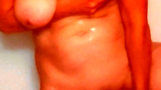 Showering with new razor orgasm