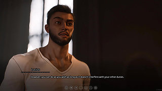 The Seven Realms 28: Gina's First Blowjob & Wall Pound with Atlas