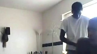 Black Amateur Big Cock Fucks Straight Friend