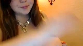 Vivacious Chubby Jezebel: Amateur, Solo  Webcam Porn