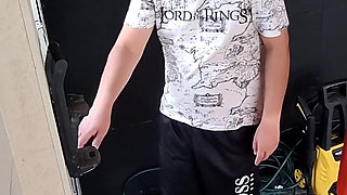 Innocent Stepmother Gets Trapped with Stepson in the Basement.