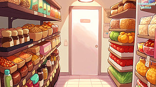 Jinu wanted to buy a homemade vagina made of gloves and sponges, but Rumi fucked him.KPop Demon Hunters hentai.